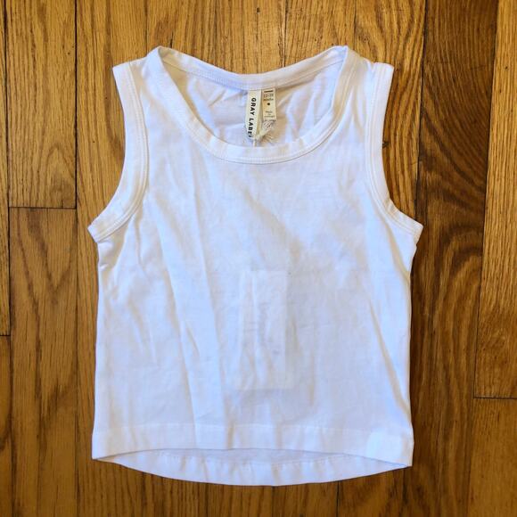 Gray Label NWT Baby/Toddler White Tank Top - Size 12-18 Months - Picture 1 of 6